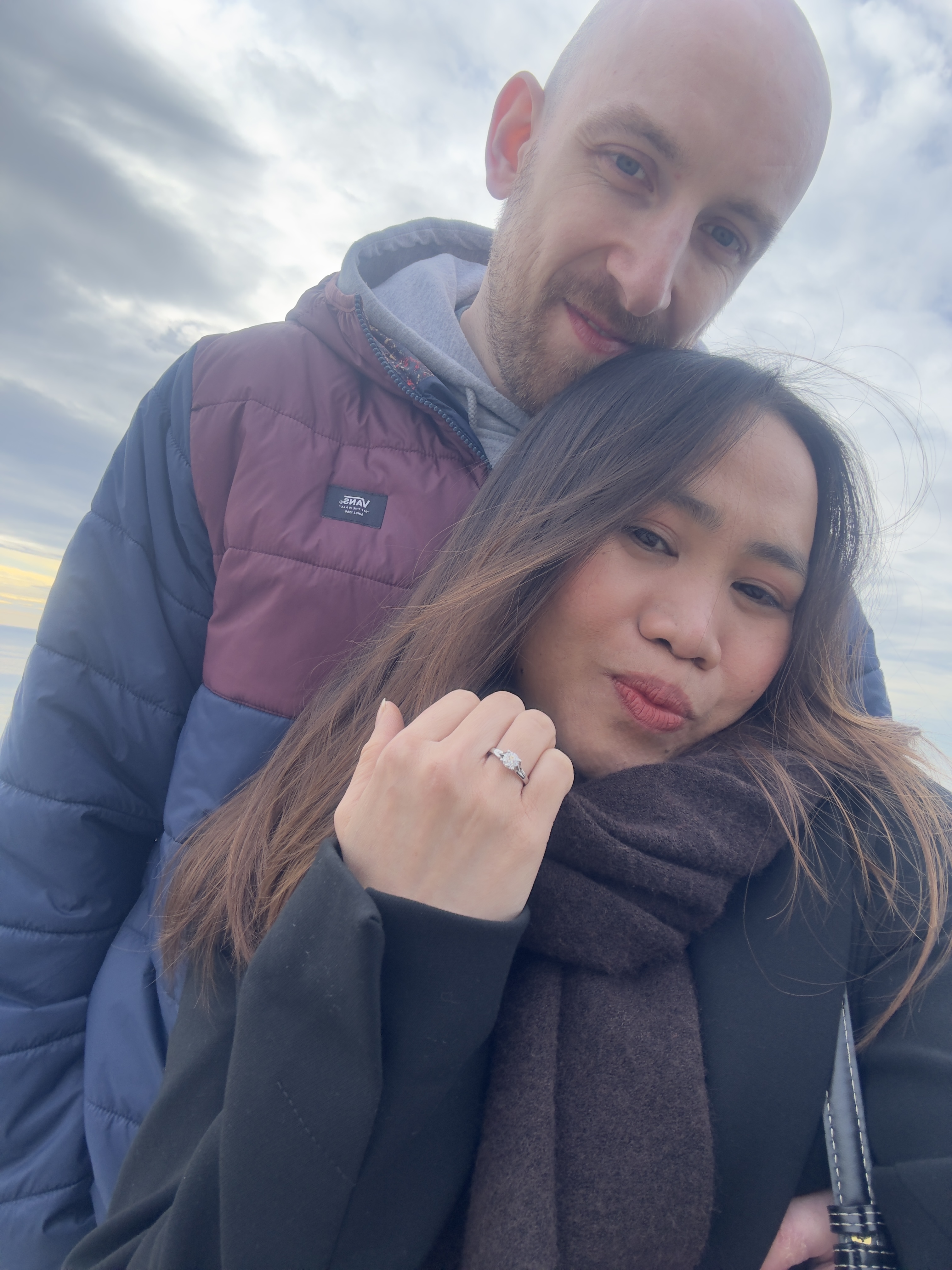 The proposal, moment three